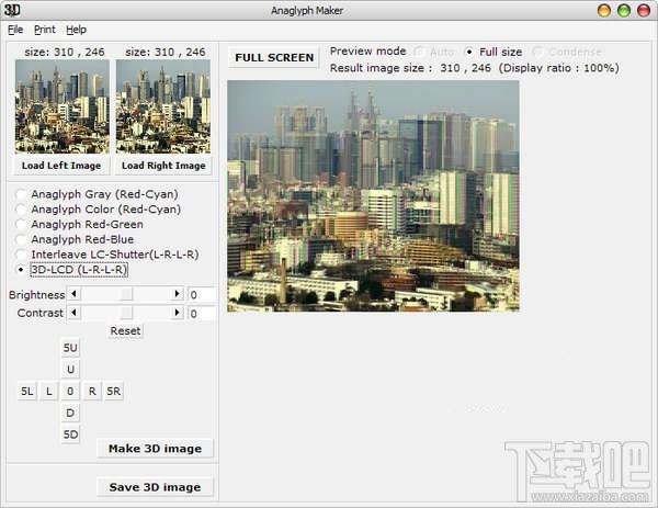 Anaglyph.Maker-3D立体照片生成器 绿色免费版,Anaglyph.Maker-3D立体照片生成器 绿色免费版下载,Anaglyph.Maker-3