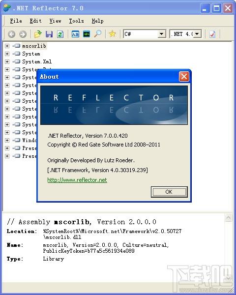 反编译.NET代码【.NET Reflector】,反编译.NET代码【.NET Reflector】下载,反编译.NET代码【.NET Reflector】官