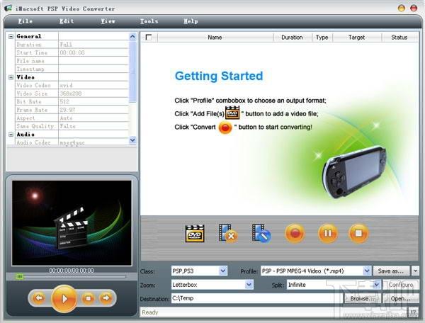iMacsoft PSP Video Converter,iMacsoft PSP Video ConverterPSP视频转换工具下载,iMacsoft PS