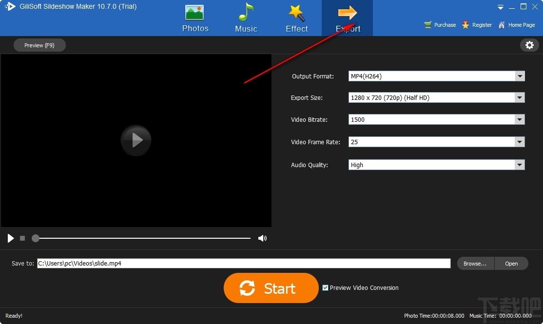 GiliSoft SlideShow Maker下载,幻灯片制作工具,动画制作