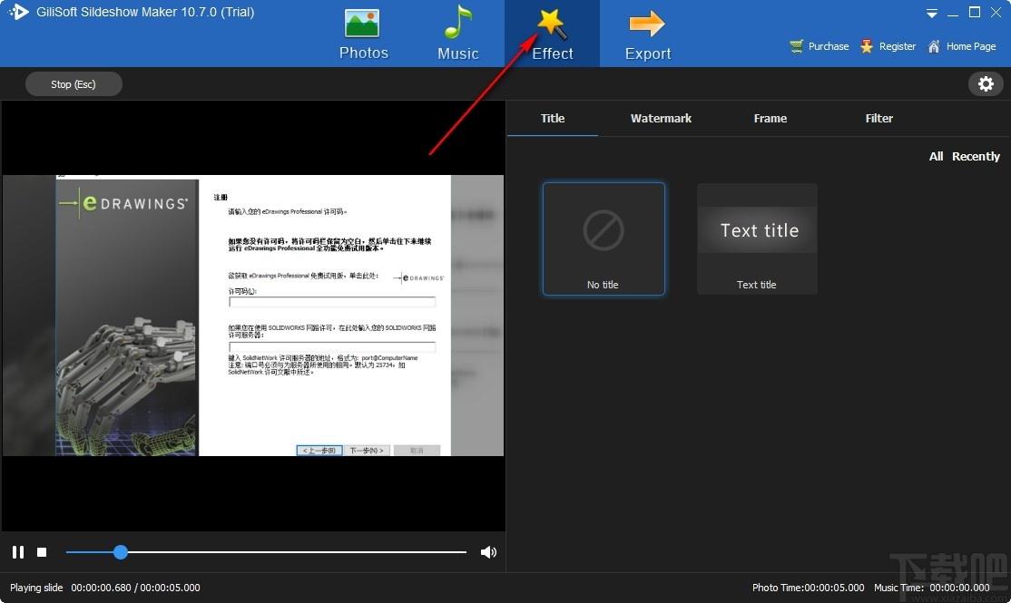 GiliSoft SlideShow Maker下载,幻灯片制作工具,动画制作