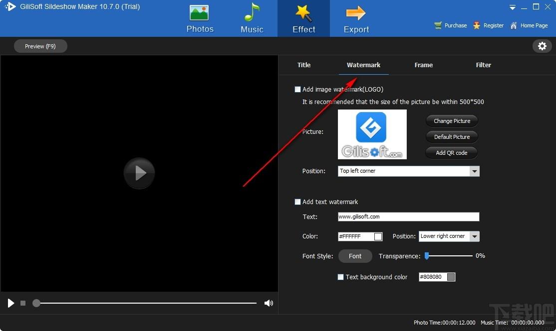 GiliSoft SlideShow Maker下载,幻灯片制作工具,动画制作