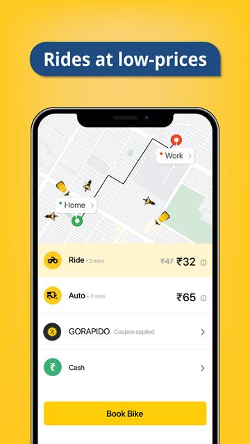 rapido官方版下载,rapido,自行车app,出租车app,印度app