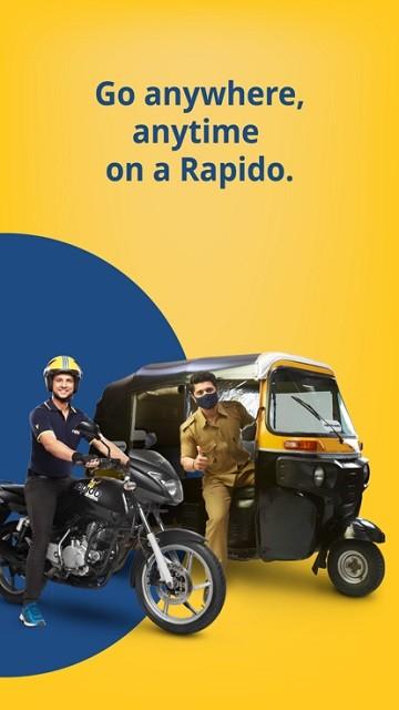rapido官方版下载,rapido,自行车app,出租车app,印度app